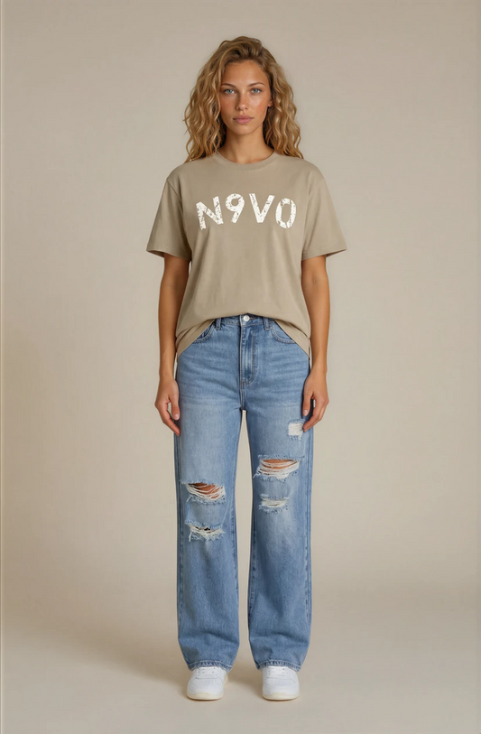 N9V0 Vintage Fade Tee (Unisex)