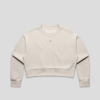 (COMING SOON) NABULSI Lune Crop Crewneck