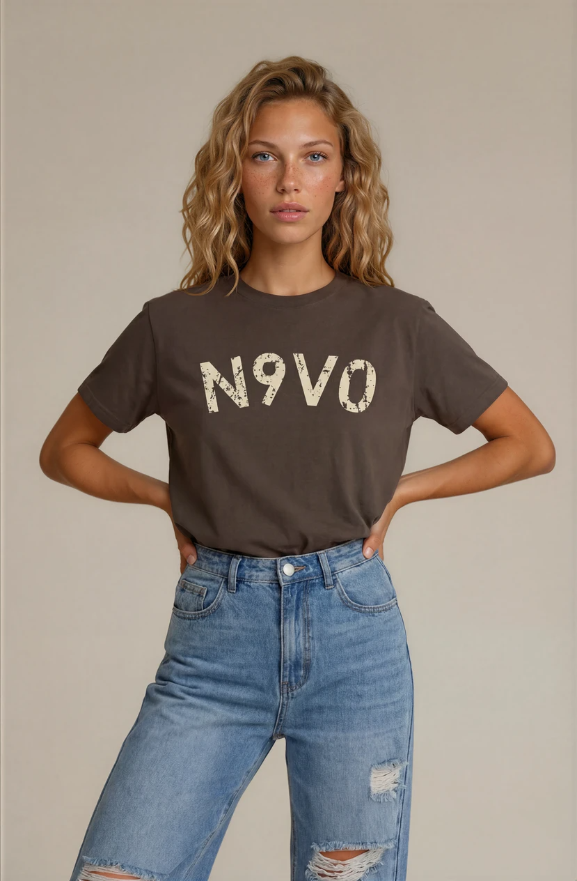 N9V0 Vintage Fade Tee (Unisex)