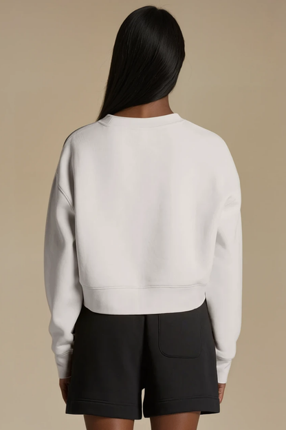 (COMING SOON) NABULSI Lune Crop Crewneck