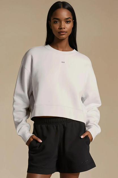 (COMING SOON) NABULSI Lune Crop Crewneck
